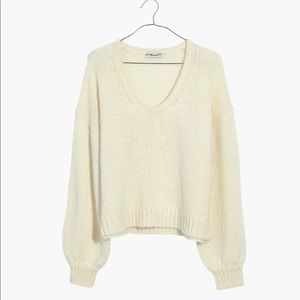 Madewell Balloon Sleeve Pullover Sweater